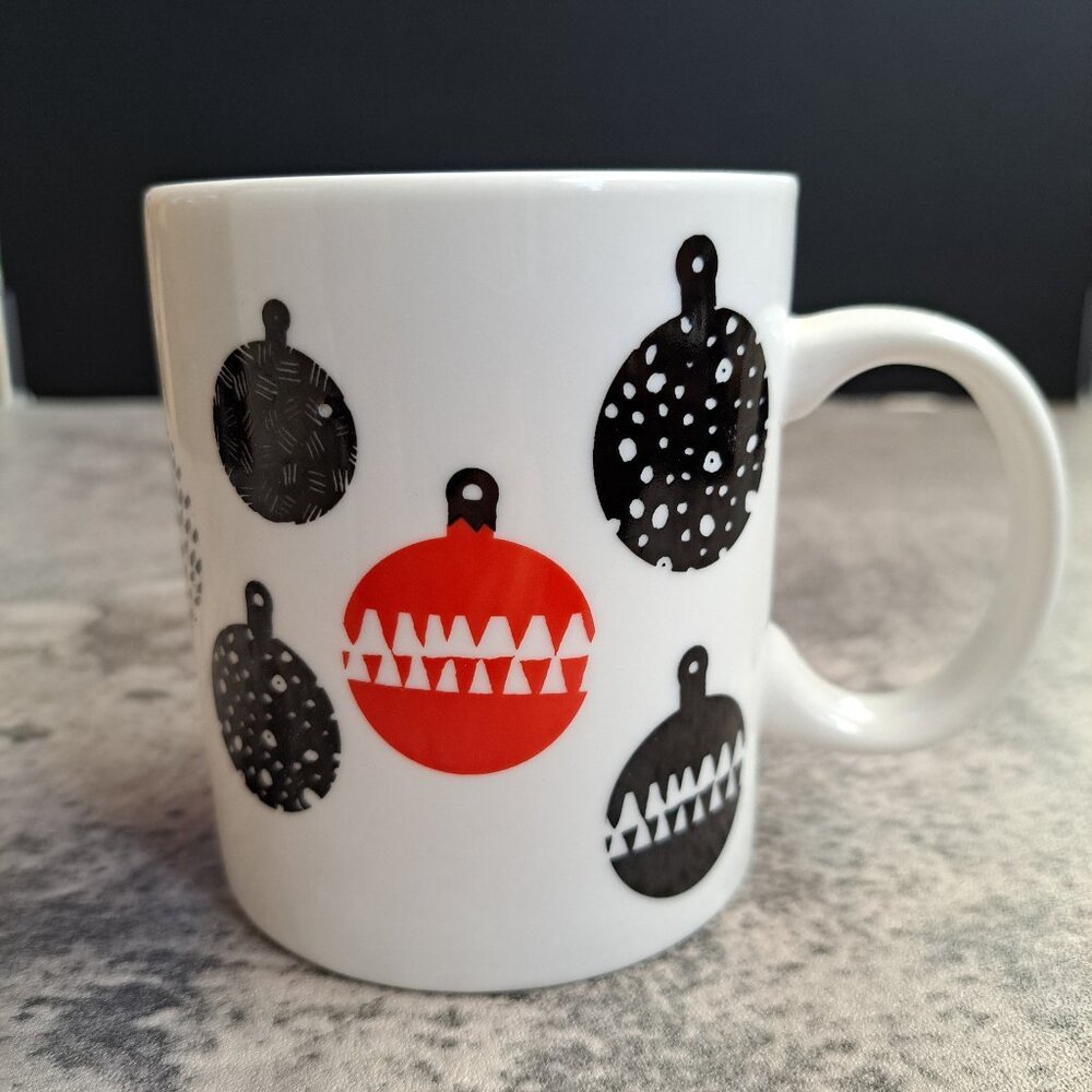 Starbucks Coffee Tea Mug Cup 12 fl oz Christmas Holiday Ornaments 2016 - Picture 1 of 10